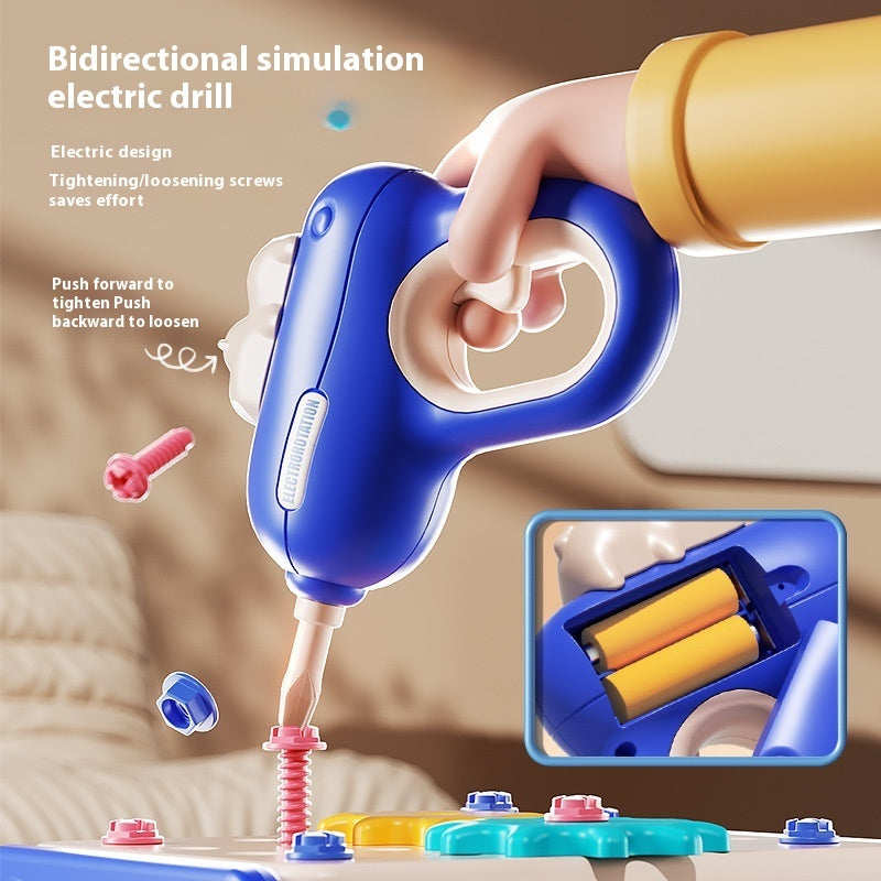 Montessori Kids Tool Box Set – DIY Building Toy Kit with 200+ Pieces - 图片 5