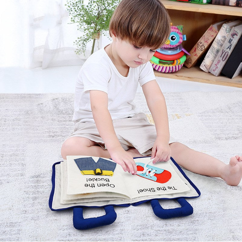 Montessori Jollybaby my quiet cloth book - 图片 2