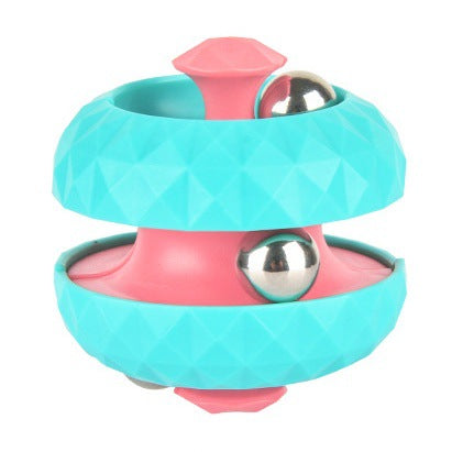 Gyro Ball Fidget Spinner – Rolling Metal Ball Sensory Toy for Stress Relief - 图片 5