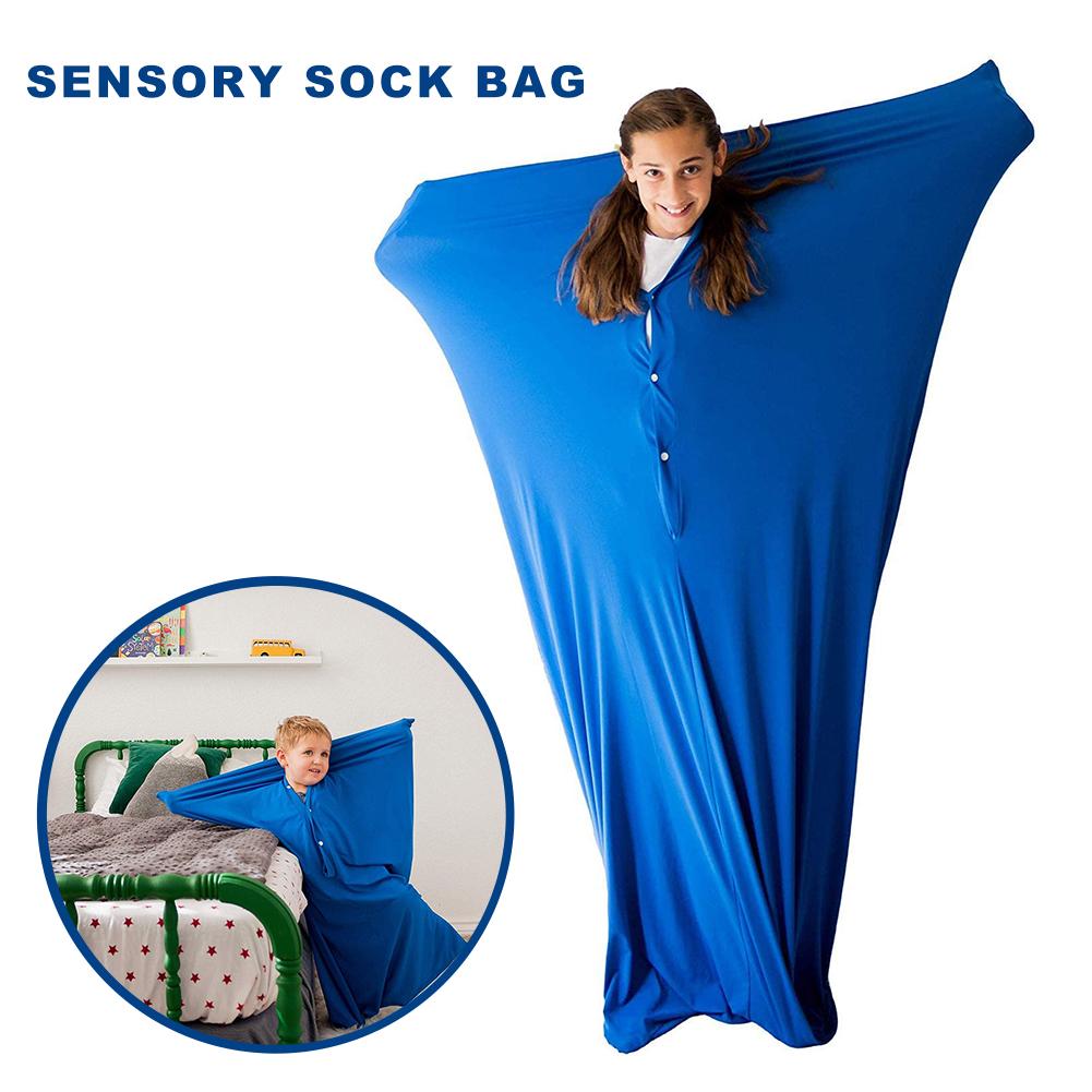 Kids Sensory Body Sock – Stretchy Calming Compression Sock for Sensory Play - 图片 6