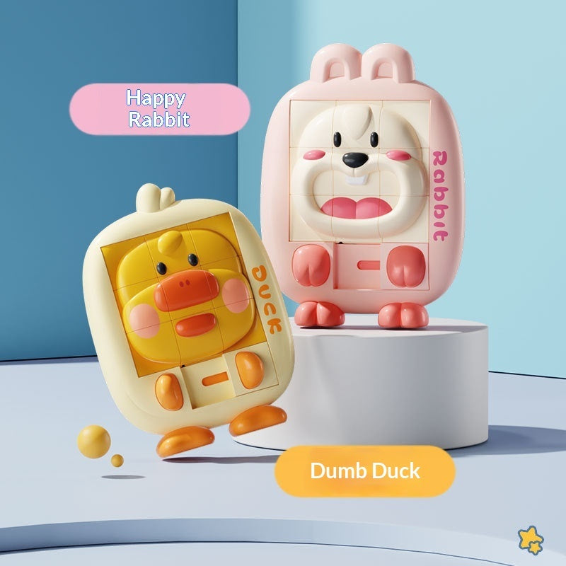 Montessori Animal Slide & Solve Puzzle - 图片 4