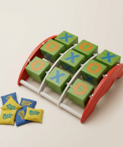 Kids Tic Tac Toe Toss Game – Bean Bag Target Game for Indoor & Outdoor Play