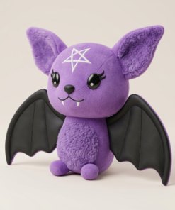 Bat Plush Toy for Kids | Soft Gothic Halloween Plush