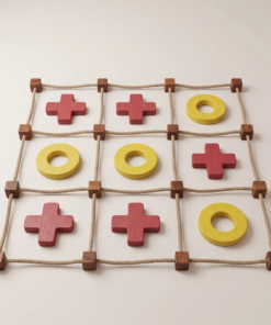 XL Outdoor Tic Tac Toe Game – Garden Party Lawn Game for Kids & Family