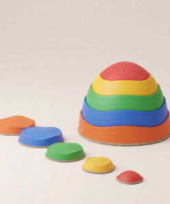 Kids Balance Stepping Stones – Sensory River Stones for Coordination & Play