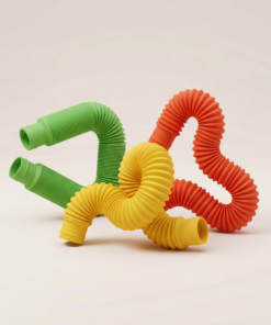 Pop Tube Sensory Toys – Stretchy Fidget Tubes for Kids & Stress Relief