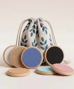 Montessori Sensory Texture Matching Discs – Tactile Learning Toy for Kids