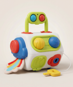 9-in-1 Busy Cube for Toddlers – Montessori Sensory Activity Toy for Ages 1–3