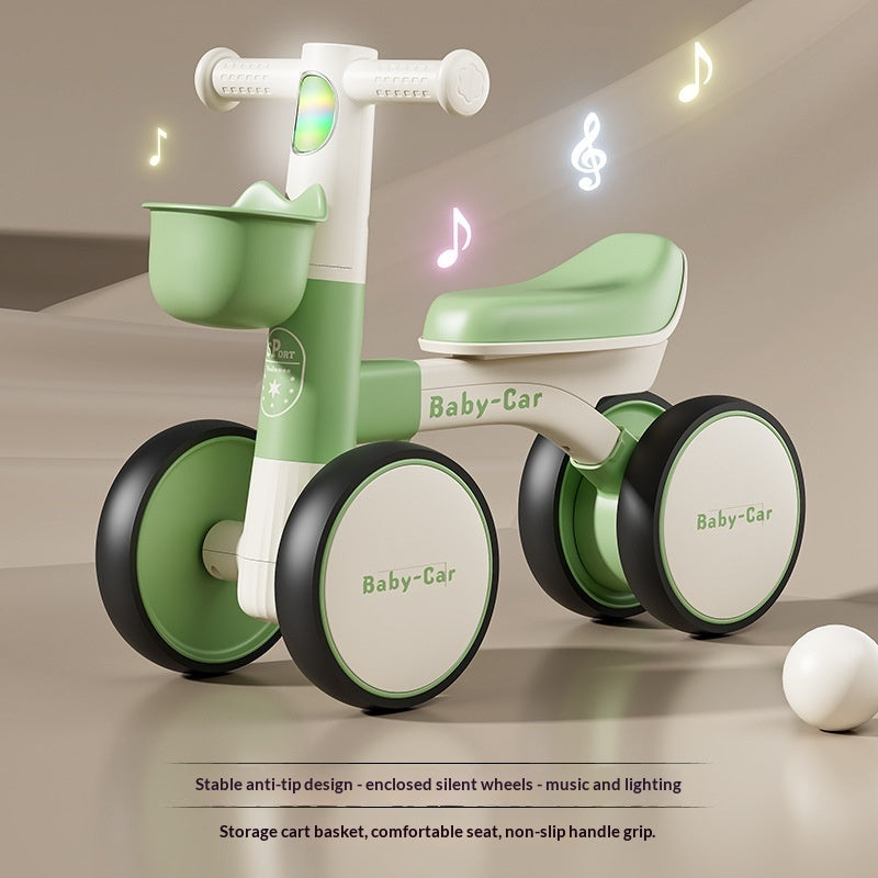 Baby Ride On Bike with Music & Lights | Toddler Balance Ride On Toy - 图片 6