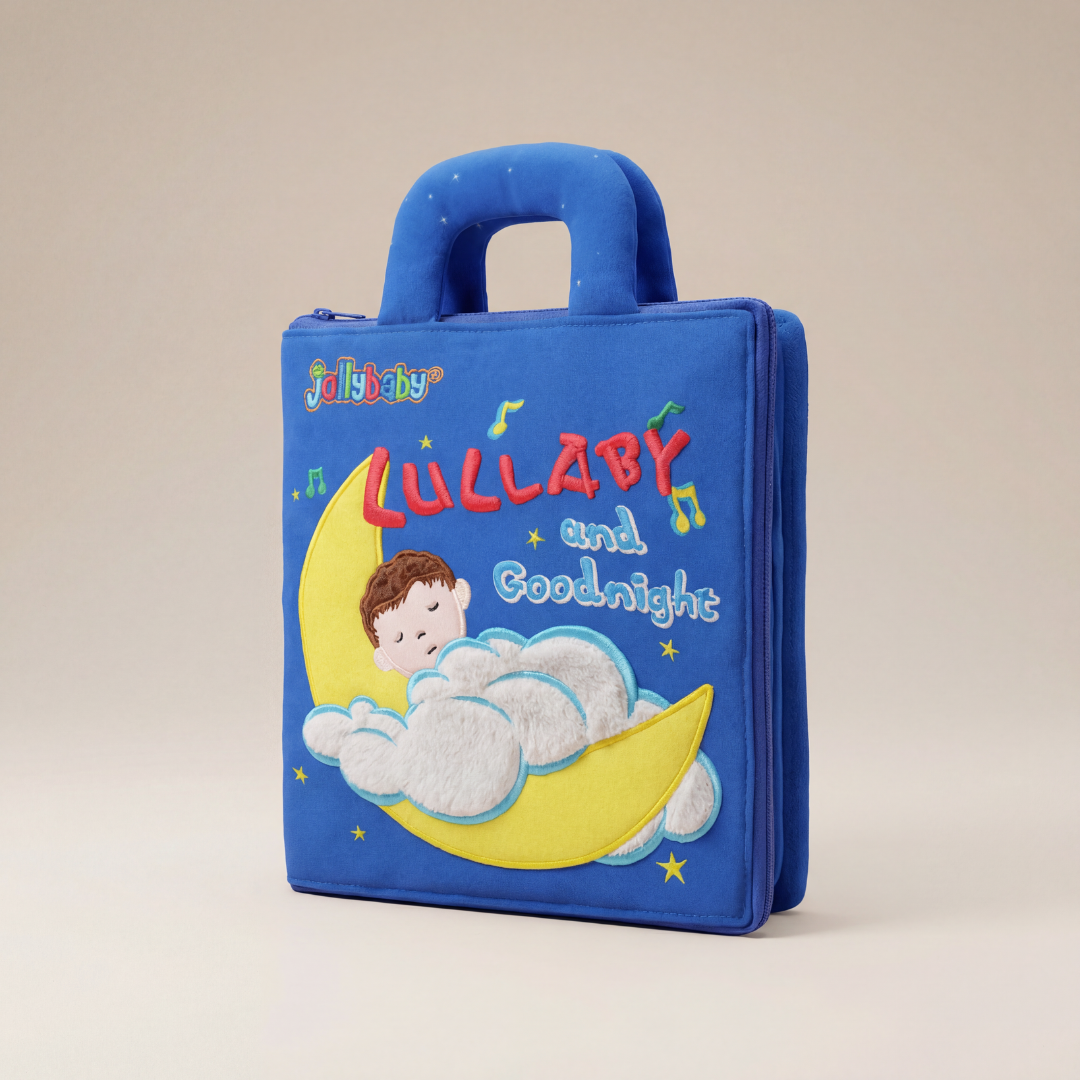 Montessori Jollybaby my quiet cloth book