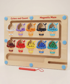 Montessori Ice Cream Counting Maze
