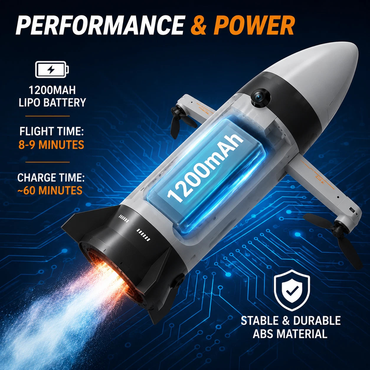 Mission Control Rocket Drone - 图片 8