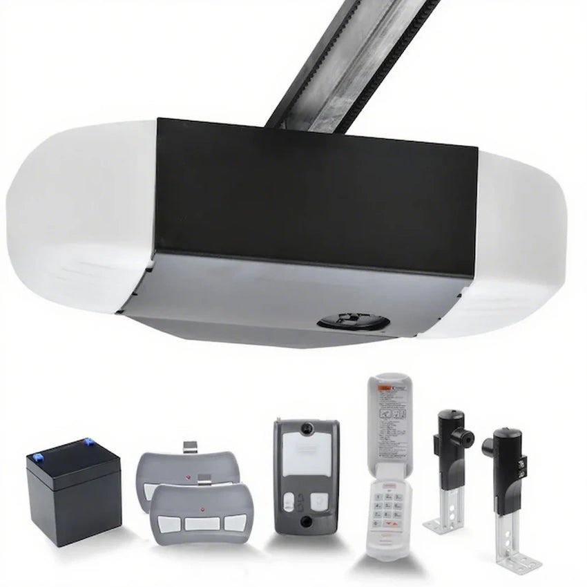1.25-HP Rtp Belt Drive Garage Door Opener Battery Back-Up