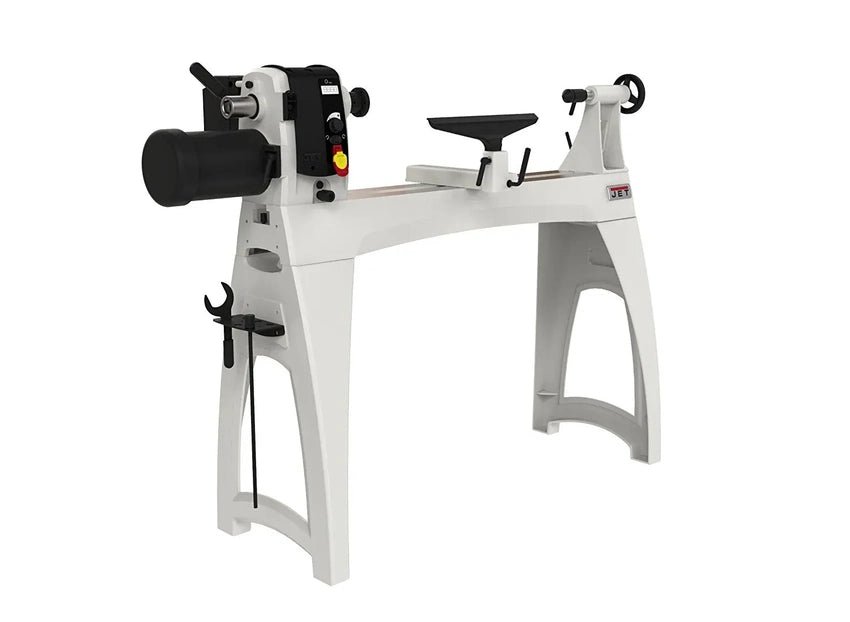 16 In. x 40 In. Variable Speed Woodworking Lathe, JWL-1640EVS