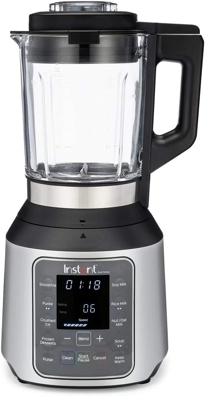 Instant Ace Nova Cooking Blender, Hot And Cold, 9 One Touch Programs, 54 Oz, 1000W