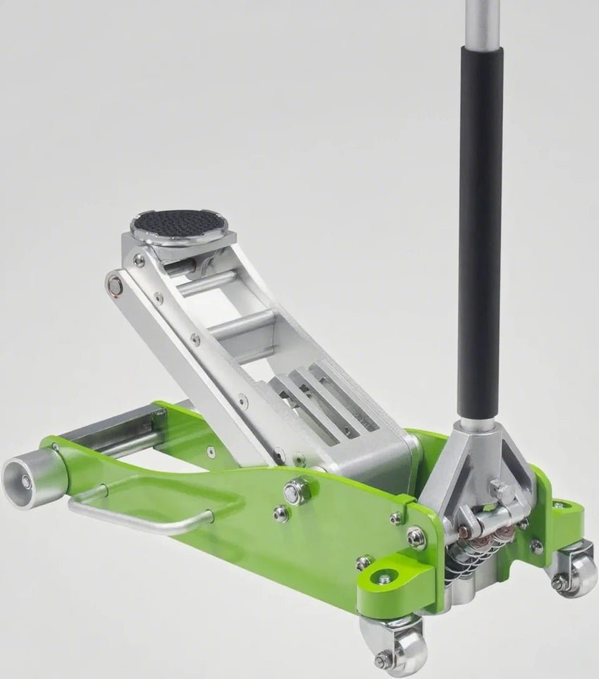 Tools 3-Ton Quick Rise Aluminum Floor Jack With Dual Pump Pistons And Reinforced Lifting Arm
