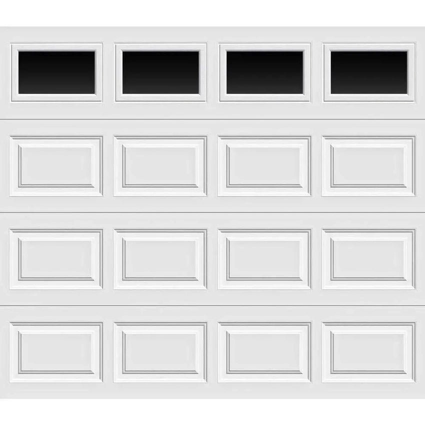 Classic Collection 8 Ft. x 7 Ft. 6.5 R-Value Insulated Garage Door With Plain Windows A768954